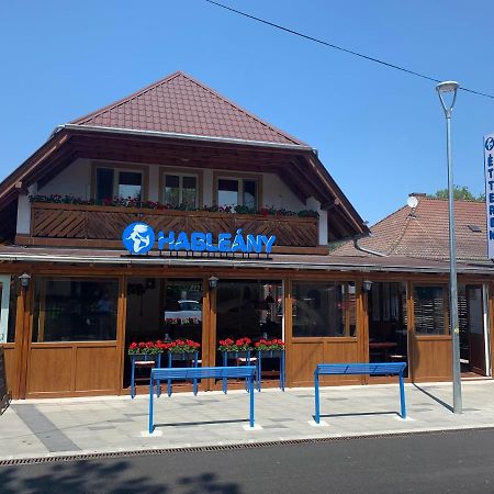 Hableany Etterem, Pizzeria Es Vendeghaz Bed & Breakfast Balatonmariafurdo Luaran gambar